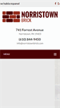 Mobile Screenshot of norristownbrick.com